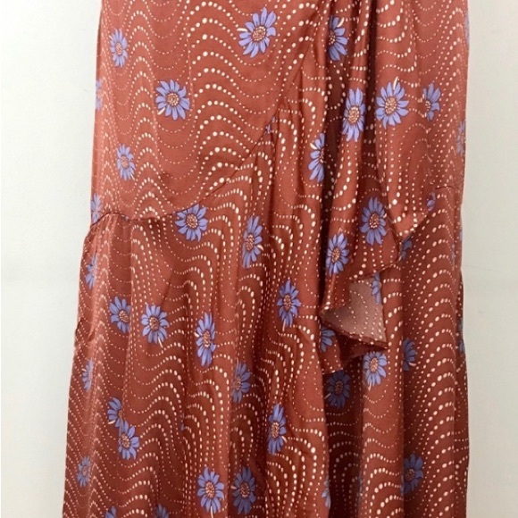SALE! by Anthropologie -beautiful simple summer wrap dress XS - Picture 8 of 13